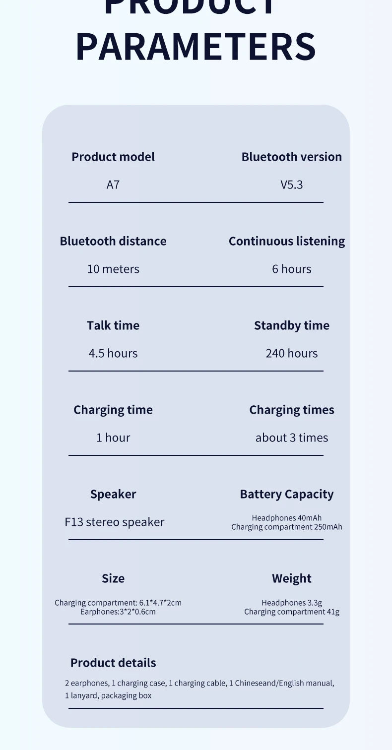 SONY Bluetooth Headset In-Ear Wireless Sport TWS Earbuds For iOS Android