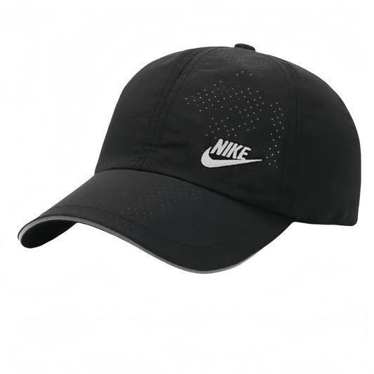 Nike Breathable Letter Logo Mesh Polyester Duck Tongue Hat