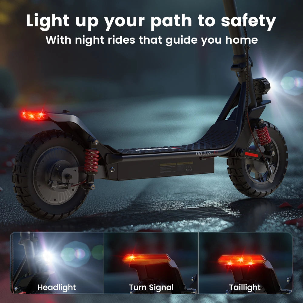 iScooter i10 Pro 800 W Max Range Powerful Electric Kick Scooter 60 km/h With USB