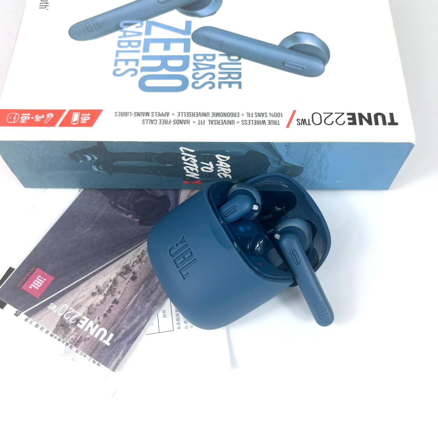 Original JBL Tune 220 TWS True Wireless Bluetooth Earphones