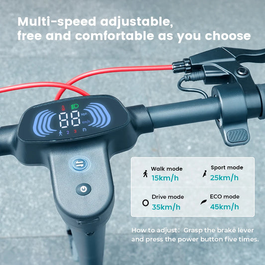 iScooter i10 Pro 800 W Max Range Powerful Electric Kick Scooter 60 km/h With USB