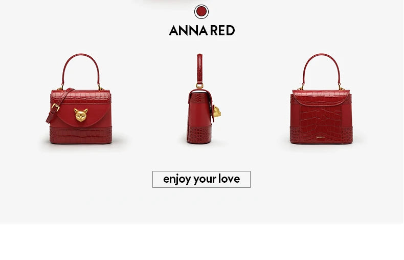 Sac à main Bafelli en cuir de crocodile pour femme