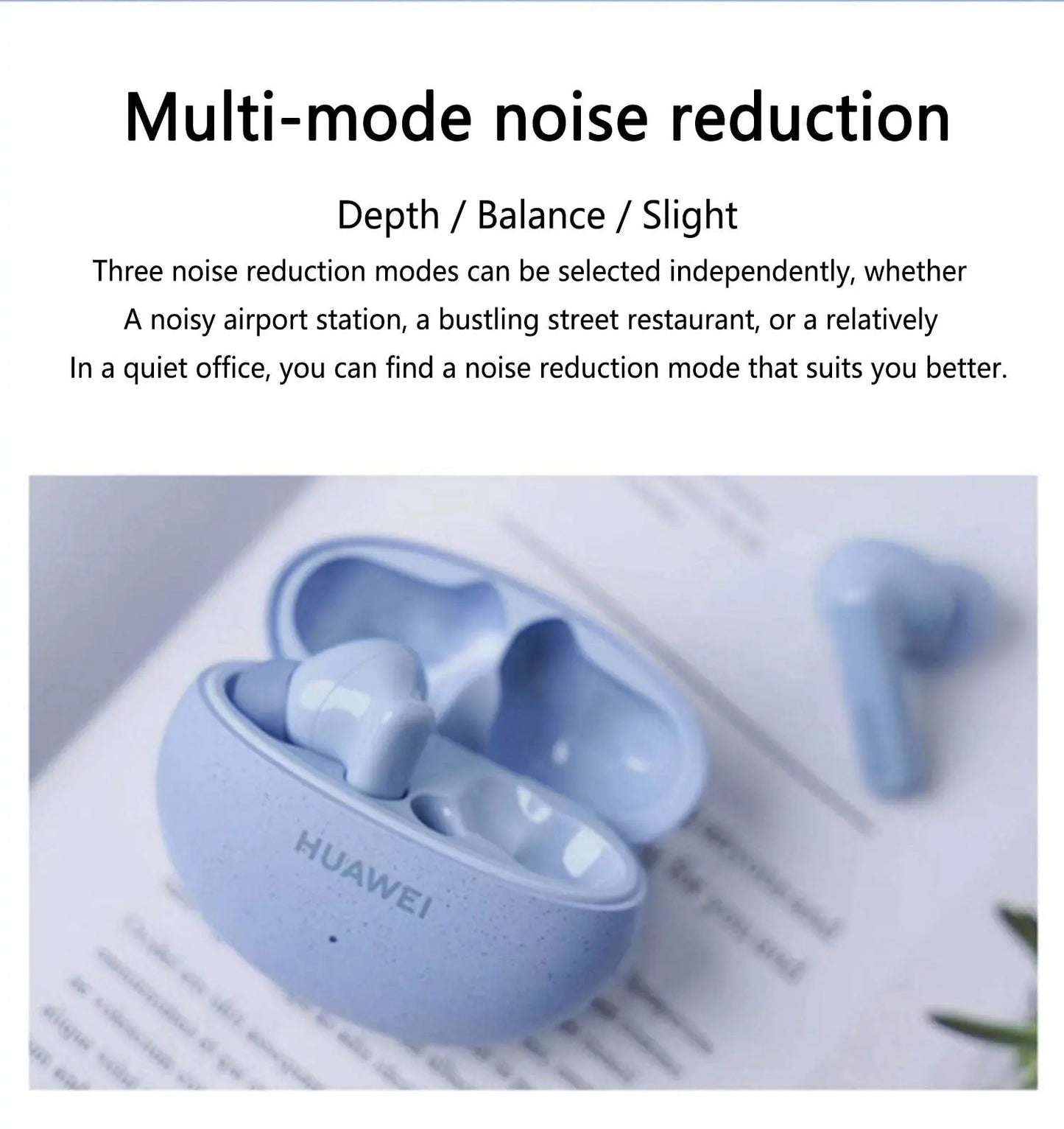 Huawei Dynamic Noise Cancellation Free-buds 5i Wireless Headphone