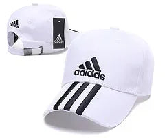 Adidas Classic Logo Sports Baseball Cap for Men and Women Couples Suitable for Head Circumference 52-58