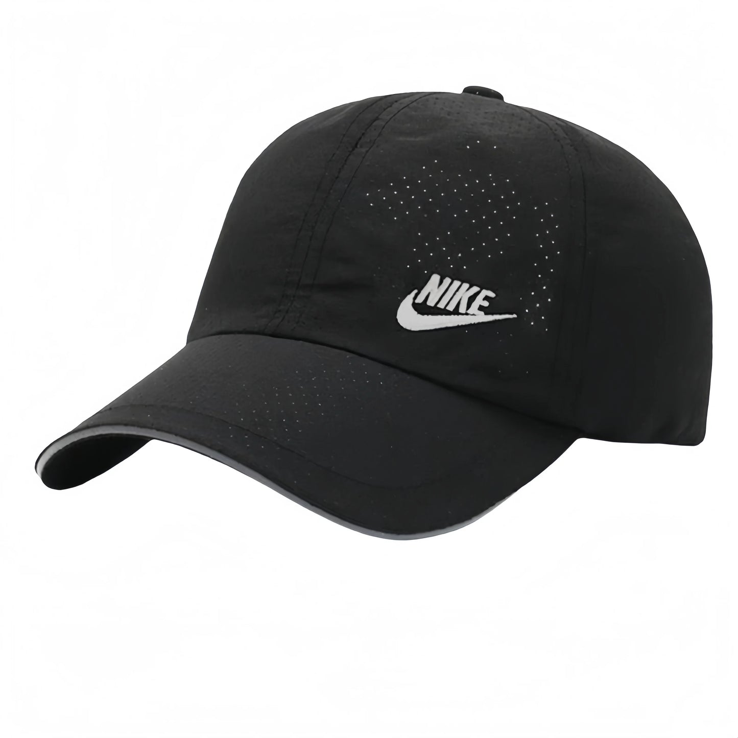 Nike Breathable Letter Logo Mesh Polyester Duck Tongue Hat