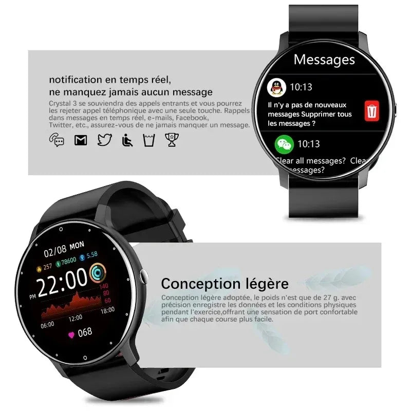 Xiaomi Smart Watch Full Touch Screen IP67 Bluetooth e impermeabile per sport e fitness