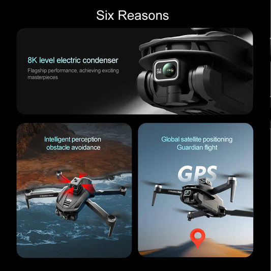 smart drone with lcd remote and real time image transmission