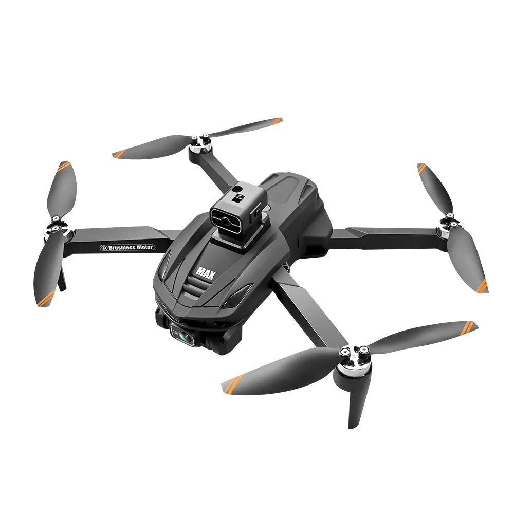 foldable gps drone with brushless motors and stable flight control