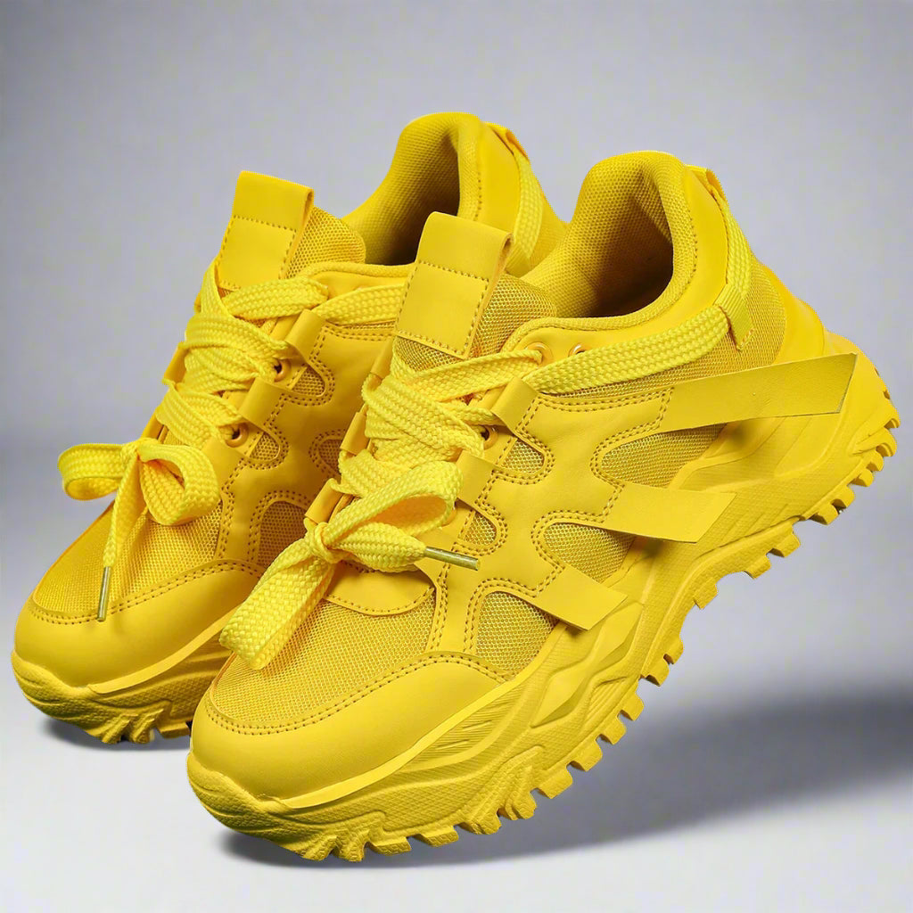 Luxury Origin Tennis Casual Sneakers Side View