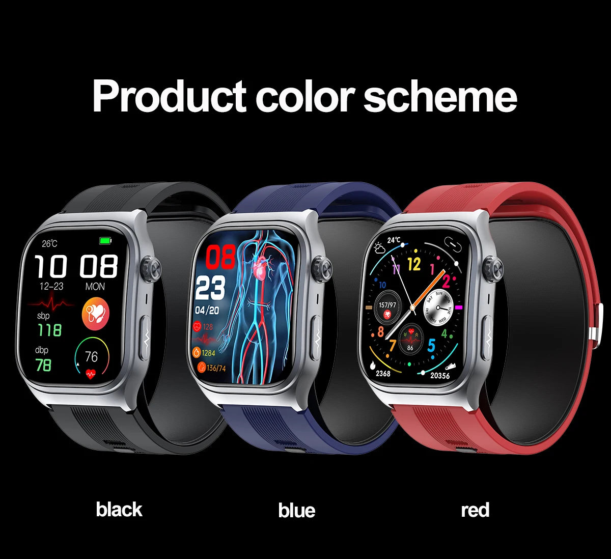 "Waterproof Xiaomi smart watch with NFC, fitness tracker, and sleep monitor"