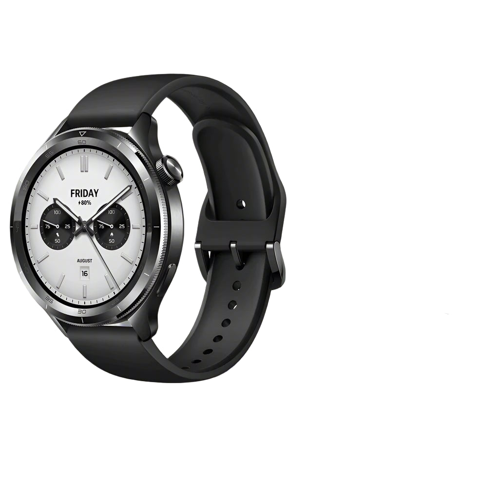 Stylish Xiaomi Smartwatch S4 with alloy frame and rubber strap