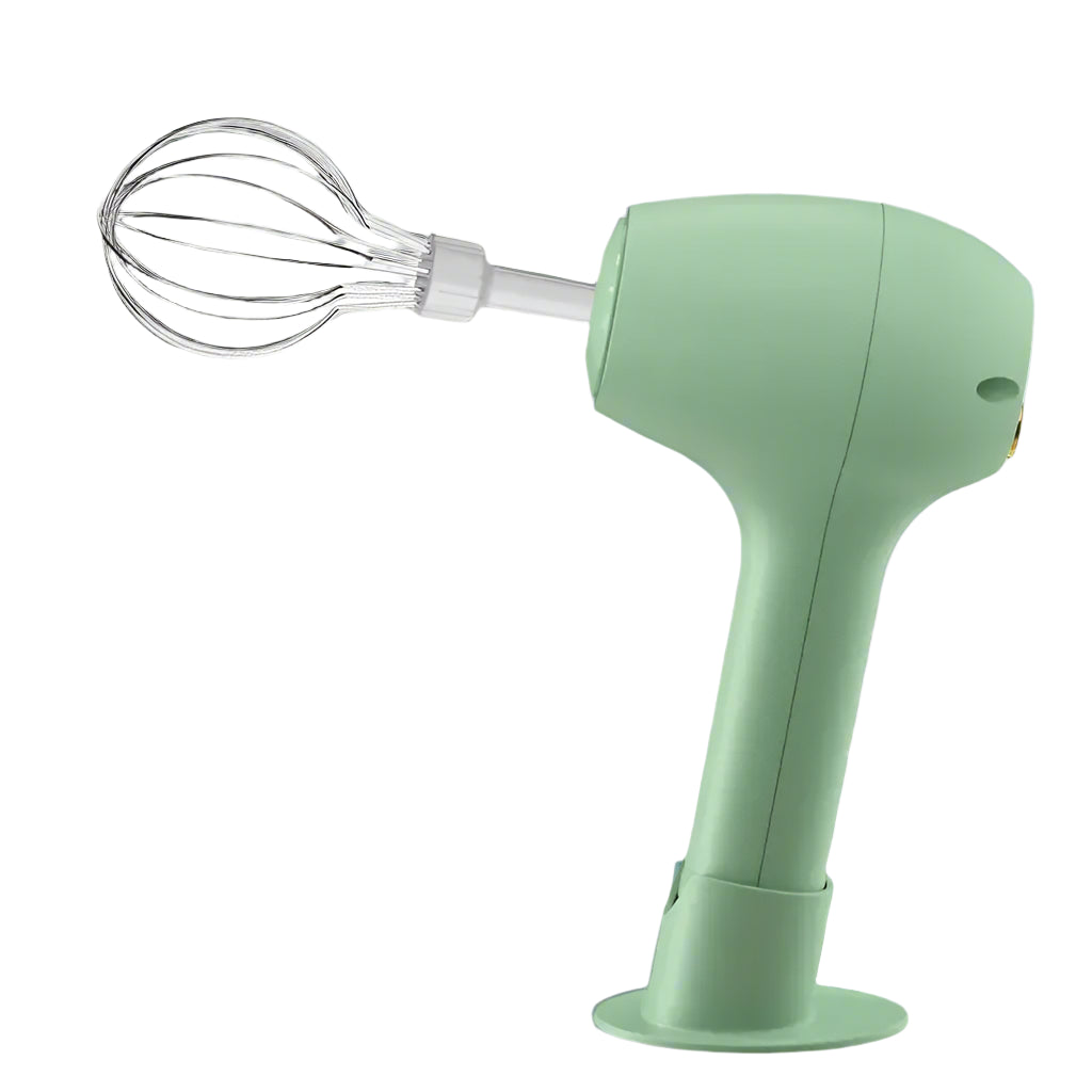 Automatic Portable Electric Food Mixer - Green