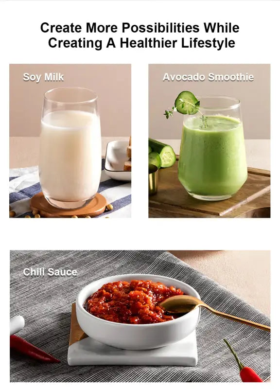 BioloMix Automatic Program Professional Kitchen Smoothie Blender