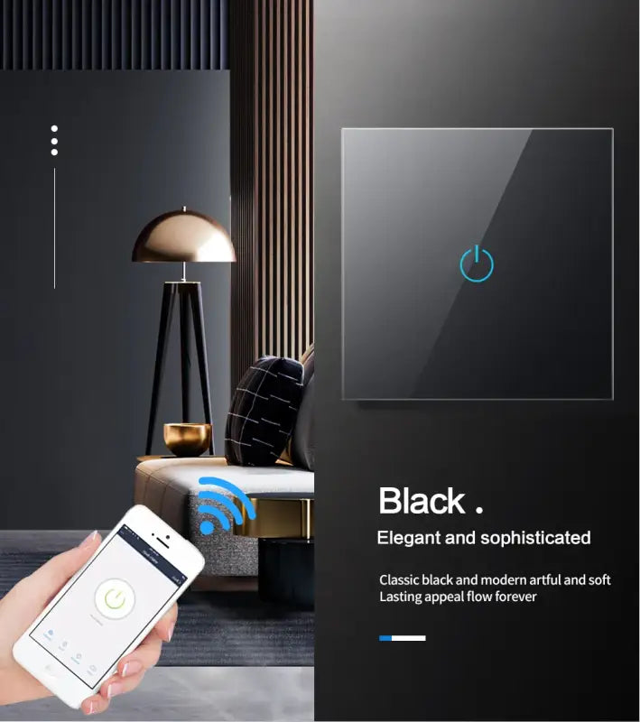 BONDA Smart Switch Alexa RF433 No Neutral Tuya Control Works With Google