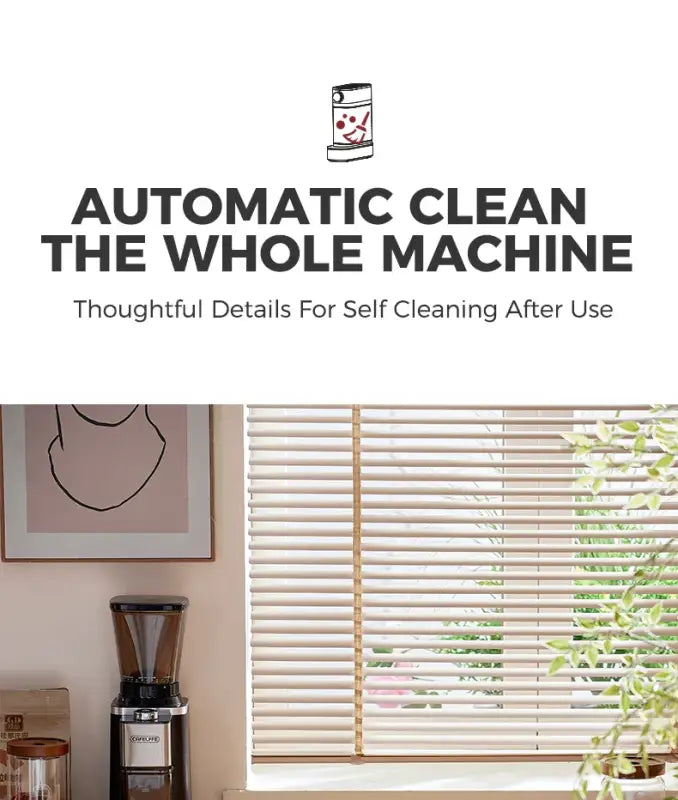 Cafelffe 3in1 Automatic Milk Froth Ground Coffee Stainless Steels 20 Bar