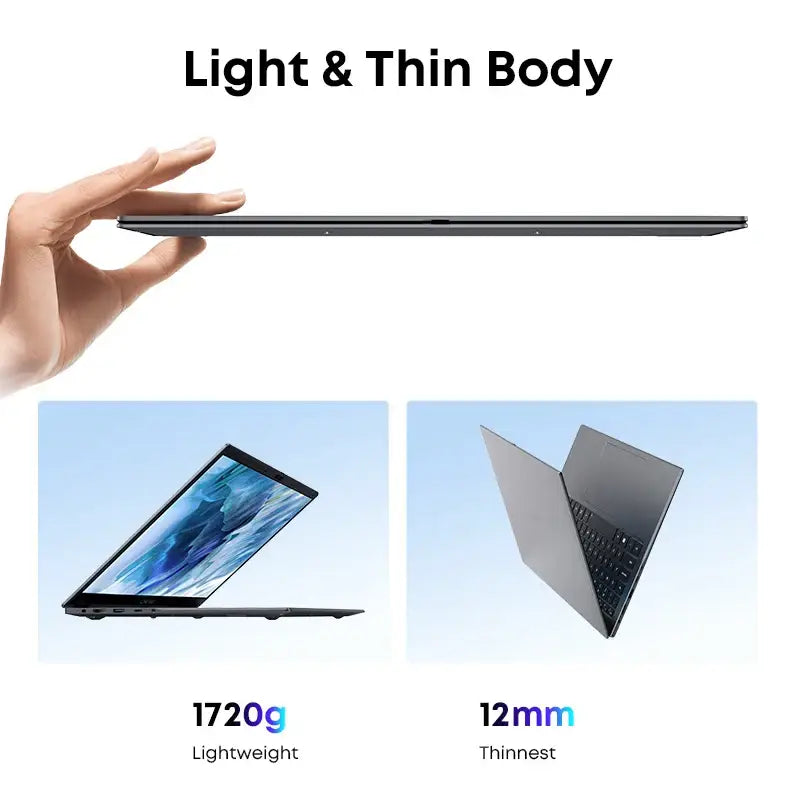 Chuwi GemiBook Plus Laptop 15.6’’ Intel N100 Graphics - Laptops