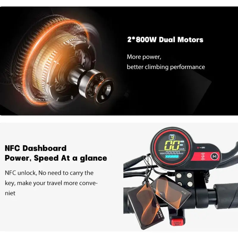 Dual Motors Adult Scooter - Kick