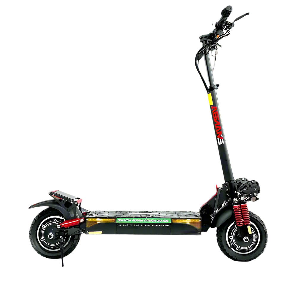 Dual Motors Adult Scooter - Black / CHINA - Kick