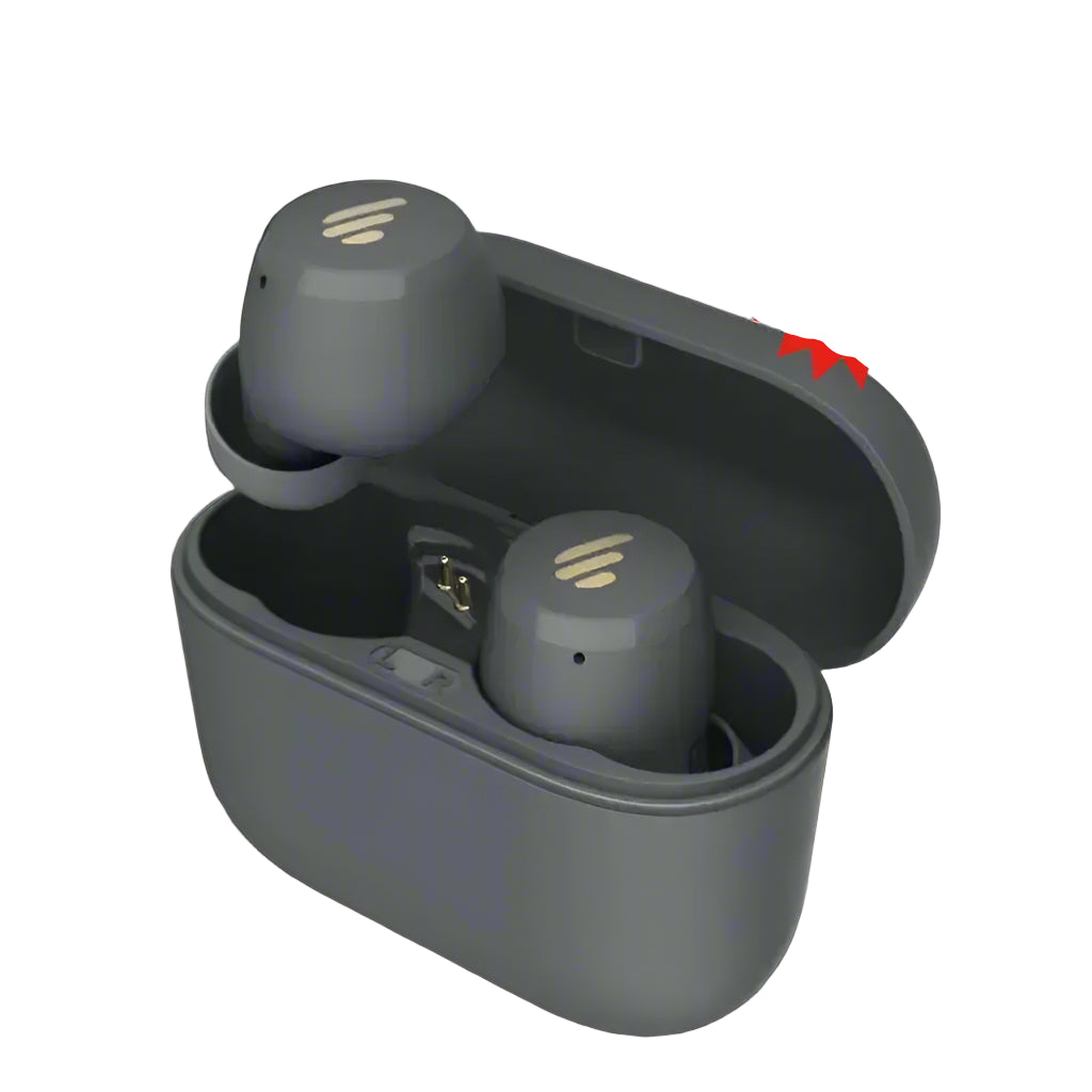 Black Edifier X3 Lite TWS True Wireless Earphone in charging case with New tag