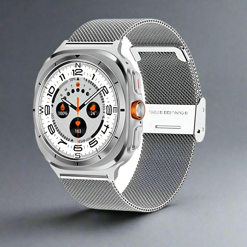 Boxuxing Smart Watch with alloy case / detachable silica gel band / GPS navigation