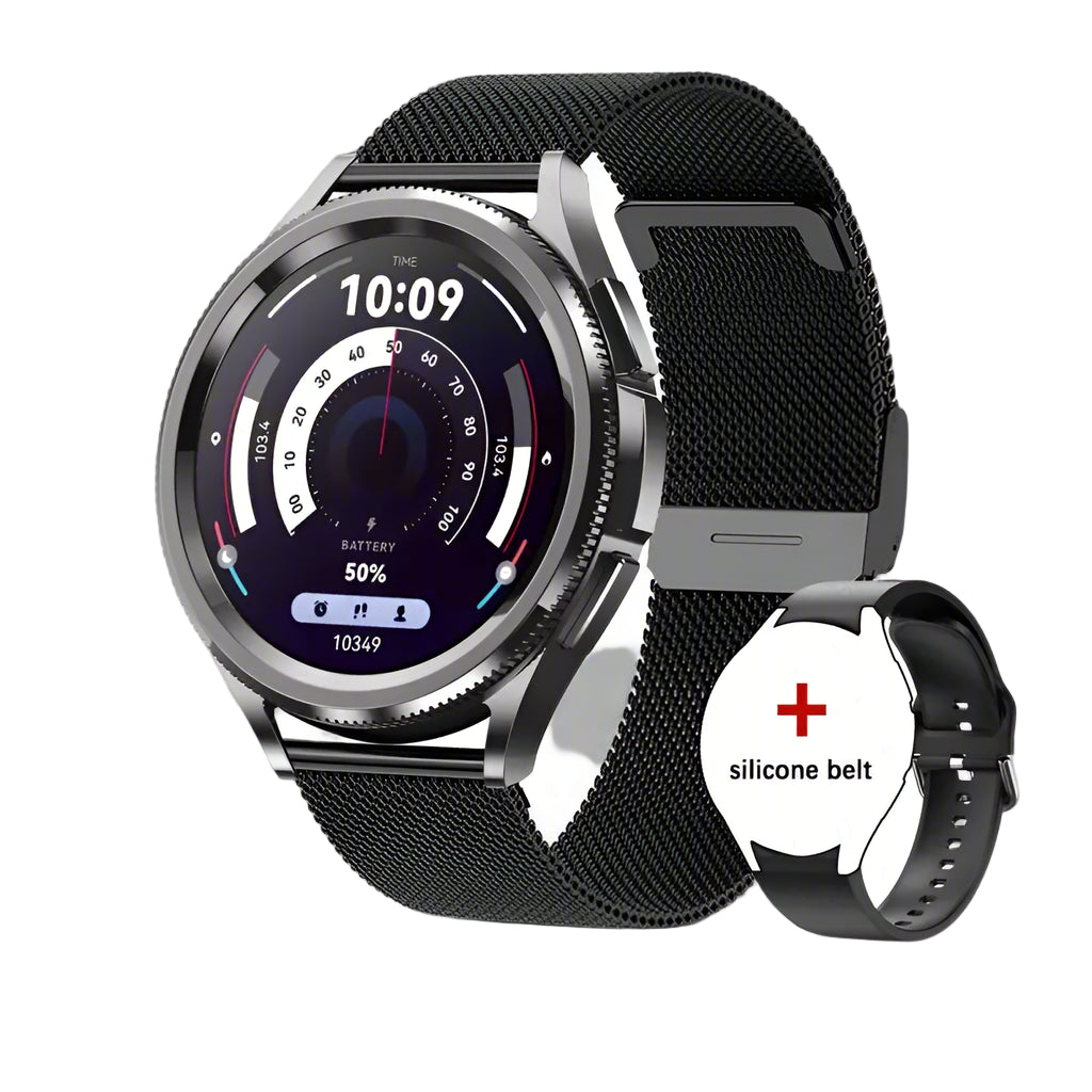 Samsung smartwatch steel body with detachable band