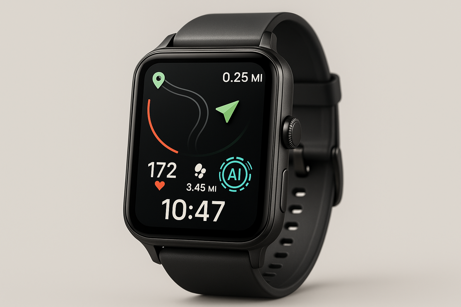 Global Version  AI Noise Reduction GPS Smartwatch CMF watch Pro dark grey