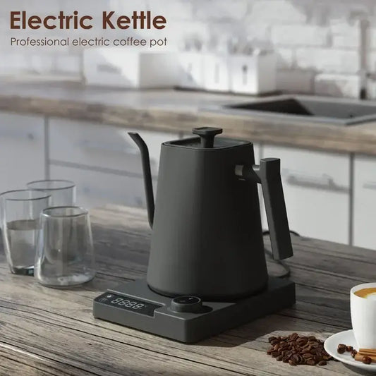 Gooseneck Electric Kettle with Temperature Control For Coffee and Tea