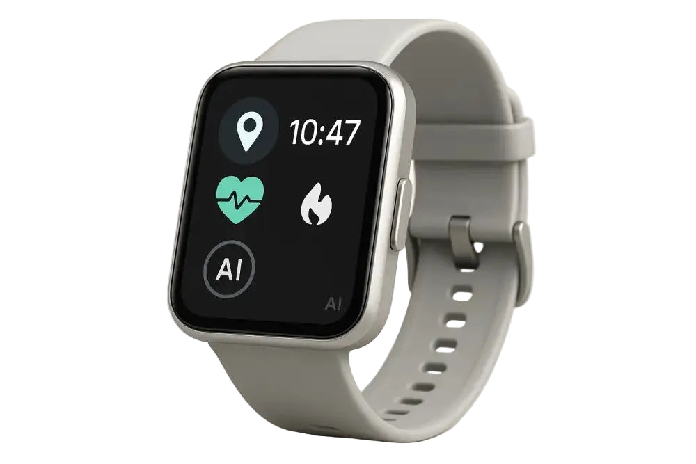 Global Version AI Noise Reduction GPS Smartwatch CMF watch Pro light grey