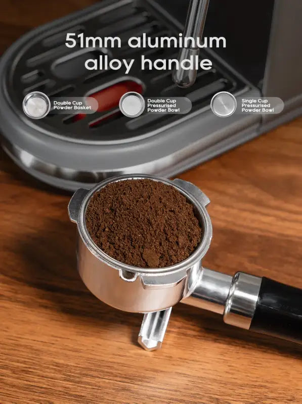 HiBREW 20 Bar Semi Automatic Espresso Coffee Machine Temperature Adjustable