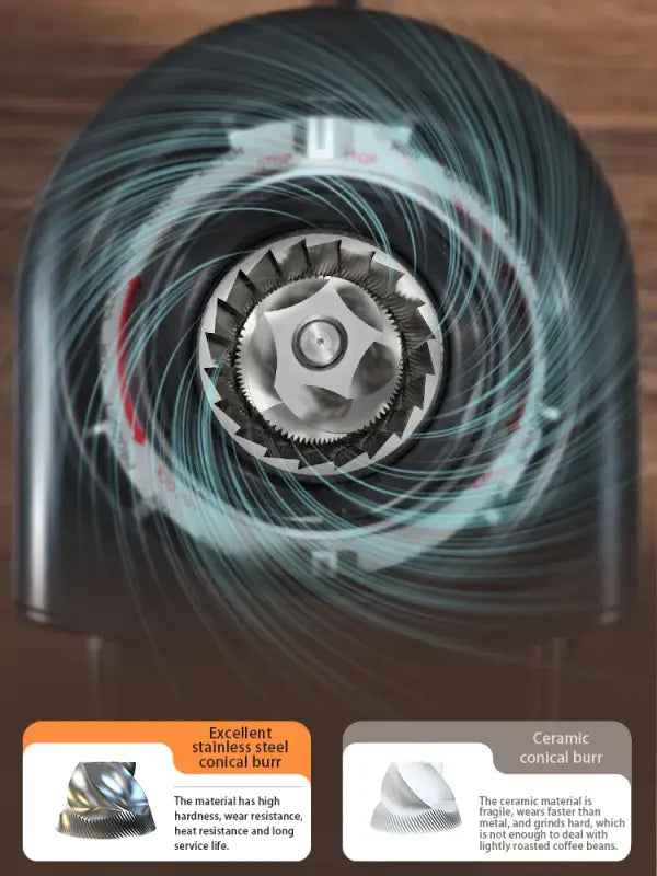 HiBREW Automatic Burr Mill Electric Coffee Grinder with 31 Gears for Espresso