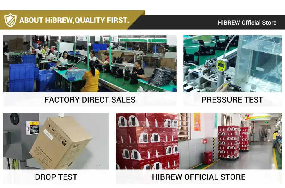 HiBREW Coffee Machine 4 in 1 Multiple Capsule Espresso