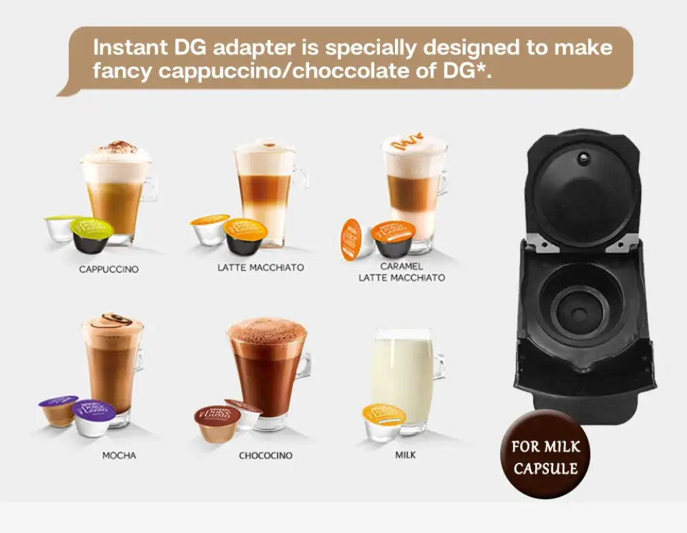 HiBREW Coffee Machine 4 in 1 Multiple Capsule Espresso