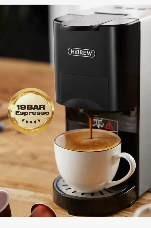 HiBREW Coffee Machine 4 in 1 Multiple Capsule Espresso