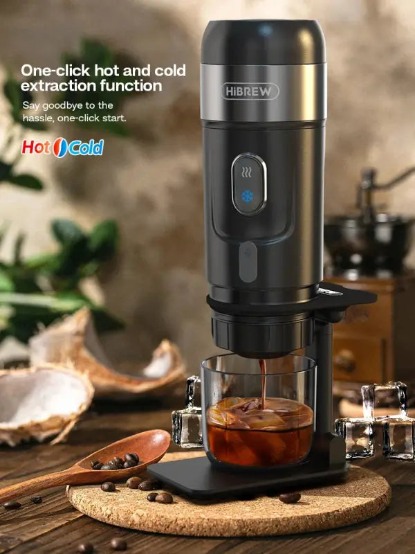 Hibrew Portable Coffee Machine Maker for Car & Home DC 12V