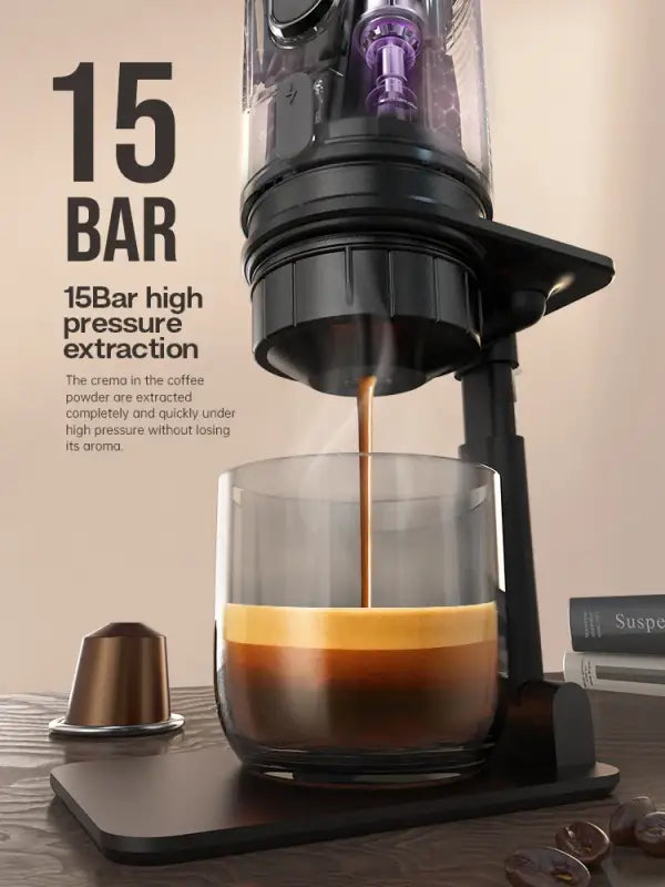 Hibrew Portable Coffee Machine Maker for Car & Home DC 12V