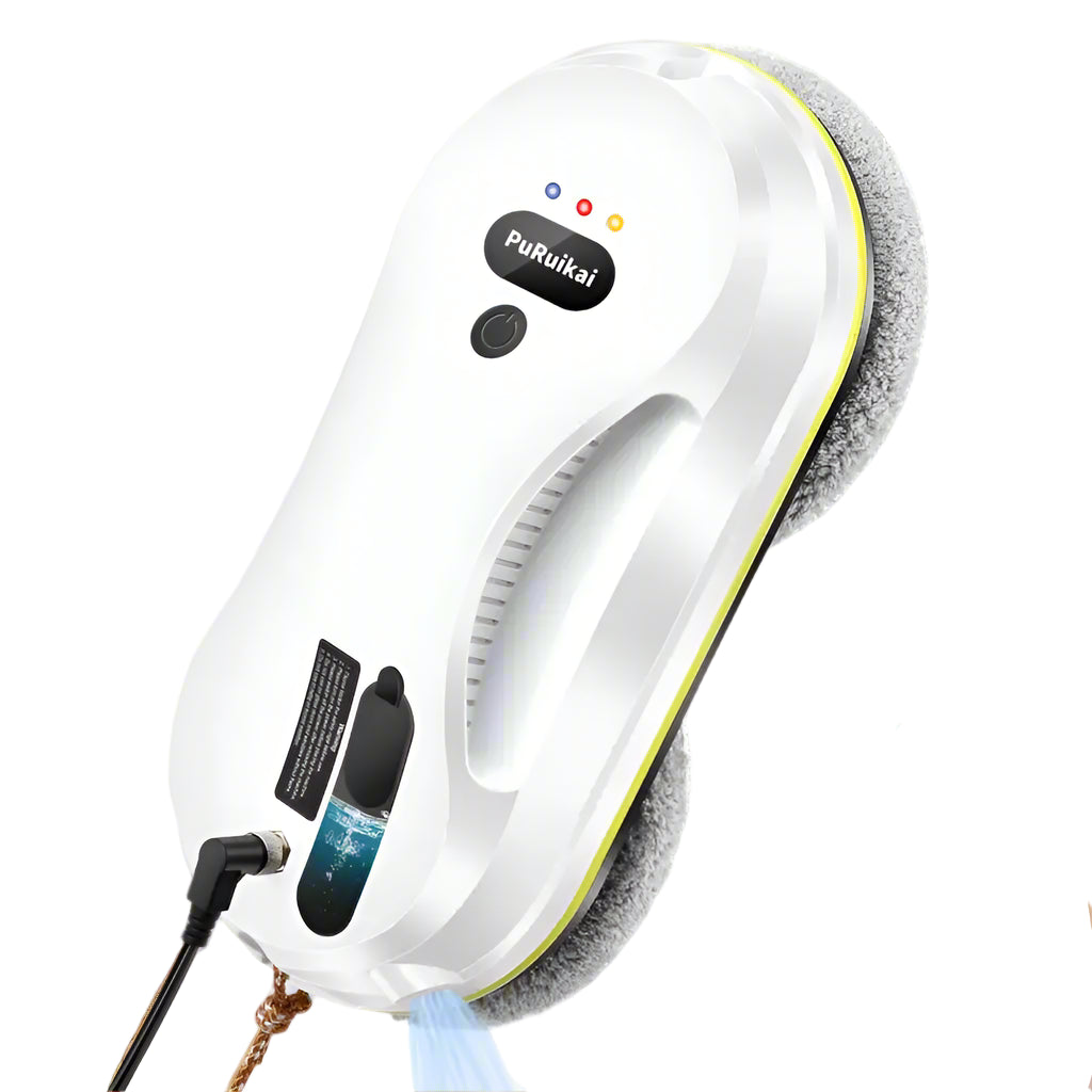 Household electric window automatic water spray cleaning robot