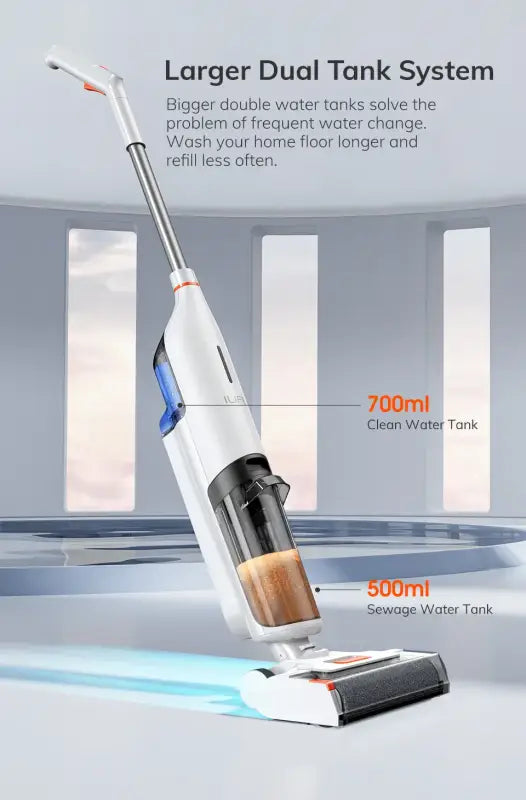 ILIFE W90 Cordless Wireless Wet Dry Smart Mop Washing