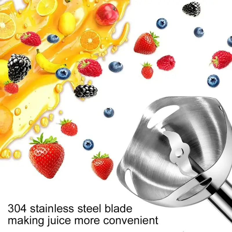 Immersion Hand Stick Electric Food Vegetable Grinder