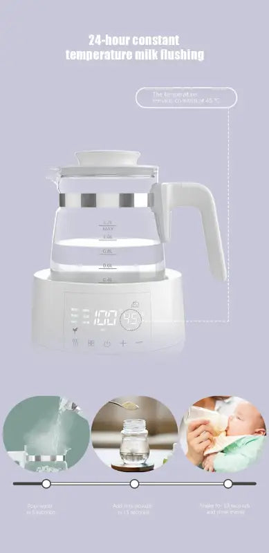 Infant Thermostatic Milk Regulator Baby Kettle Keep Warm 24 Hours