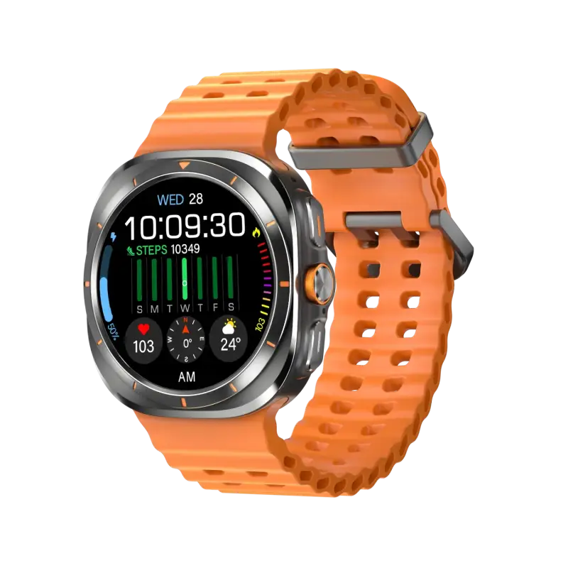 JS Smartwatch with 1.43 inch AMOLED round display