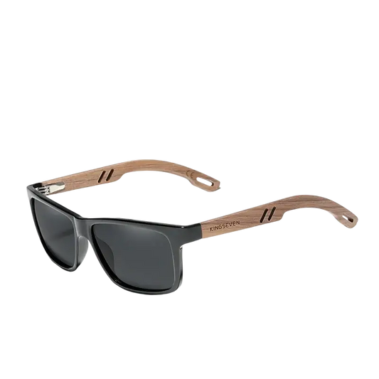 Kingseven 100% Polarized Vintage Wooden Sunglasses UV400 Protection