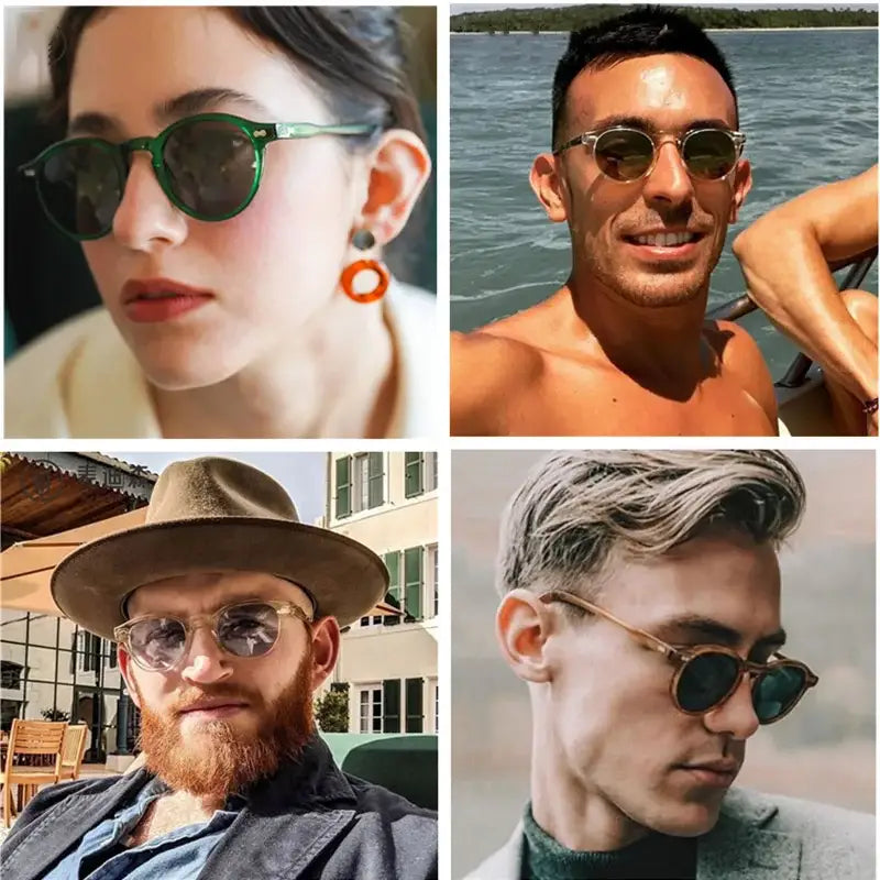 Luxury Brand Design Vintage Fashion Polarized Sunglasses