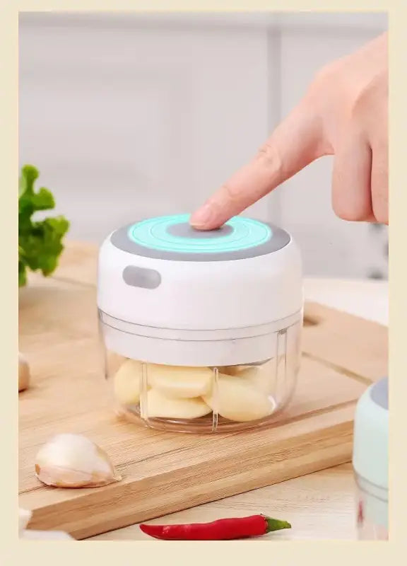 Mini Electric Garlic Grinder Chili Vegetable Chopper 100/250 ML