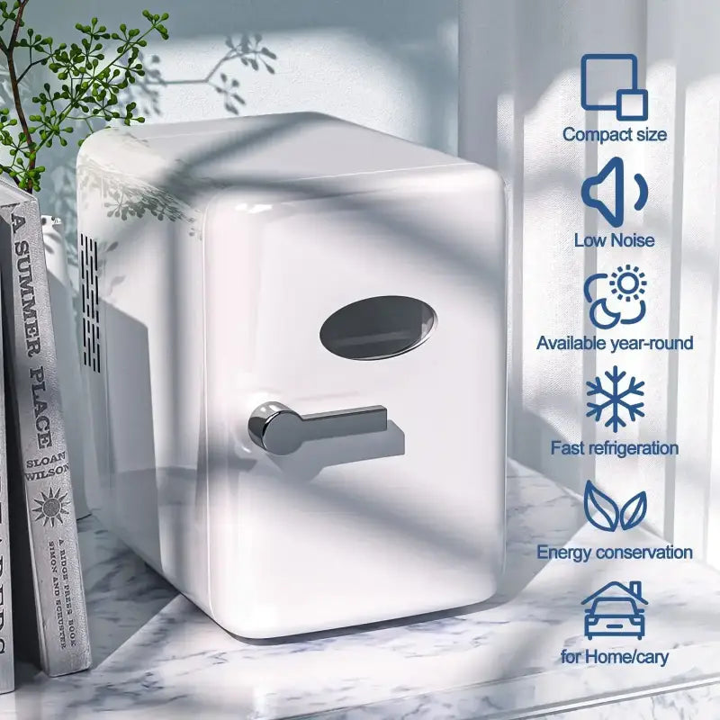 Mini Portable Drinks Fridge Small with Cooling and Heating Function