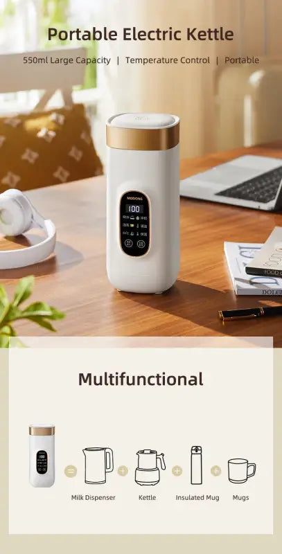 Multi-function Smart Electric Kettles Teapot Adjustable Temperature