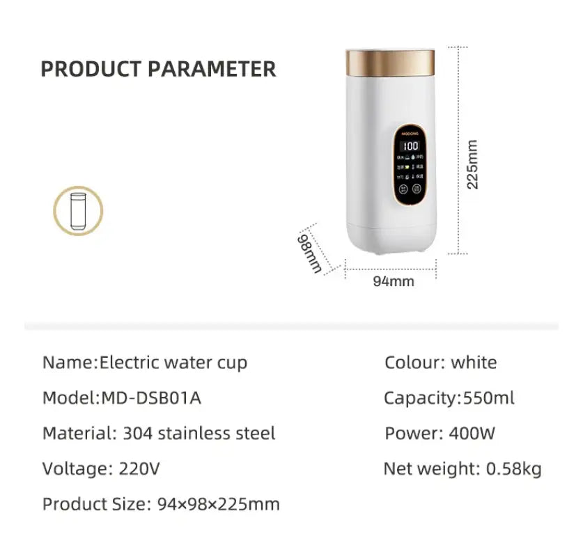 Multi-function Smart Electric Kettles Teapot Adjustable Temperature