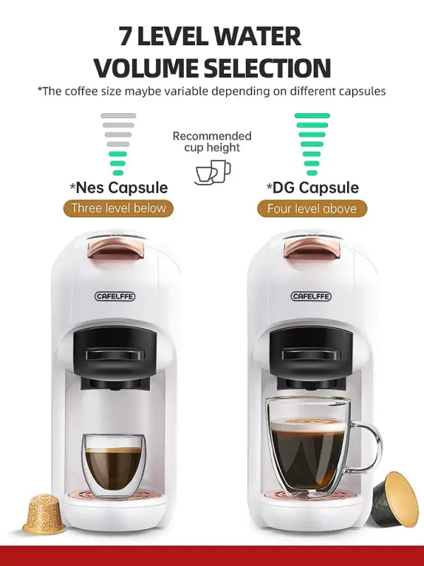 Multiple Capsule Coffee Machine Hot/Cold