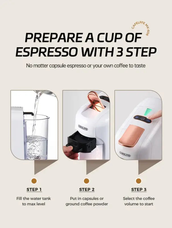 Multiple Capsule Coffee Machine Hot/Cold