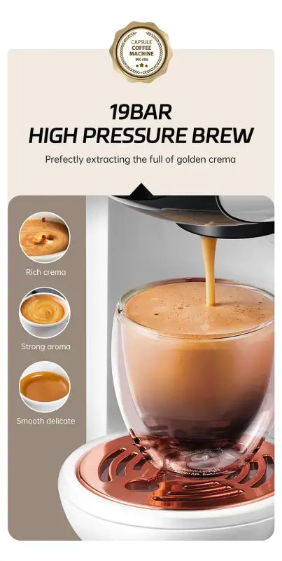 Multiple Capsule Coffee Machine Hot/Cold