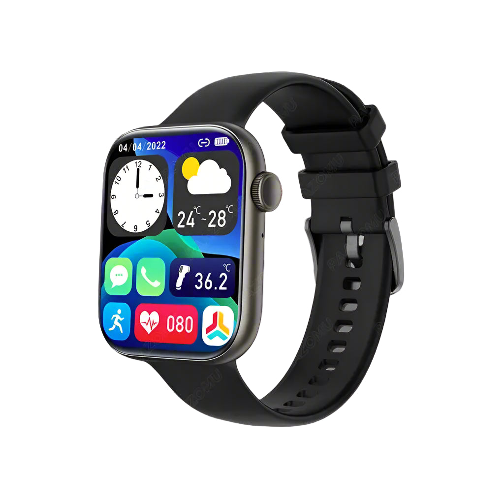 Paazomu Smart Watch 1.85 inch Bluetooth 5.2 with fitness tracker